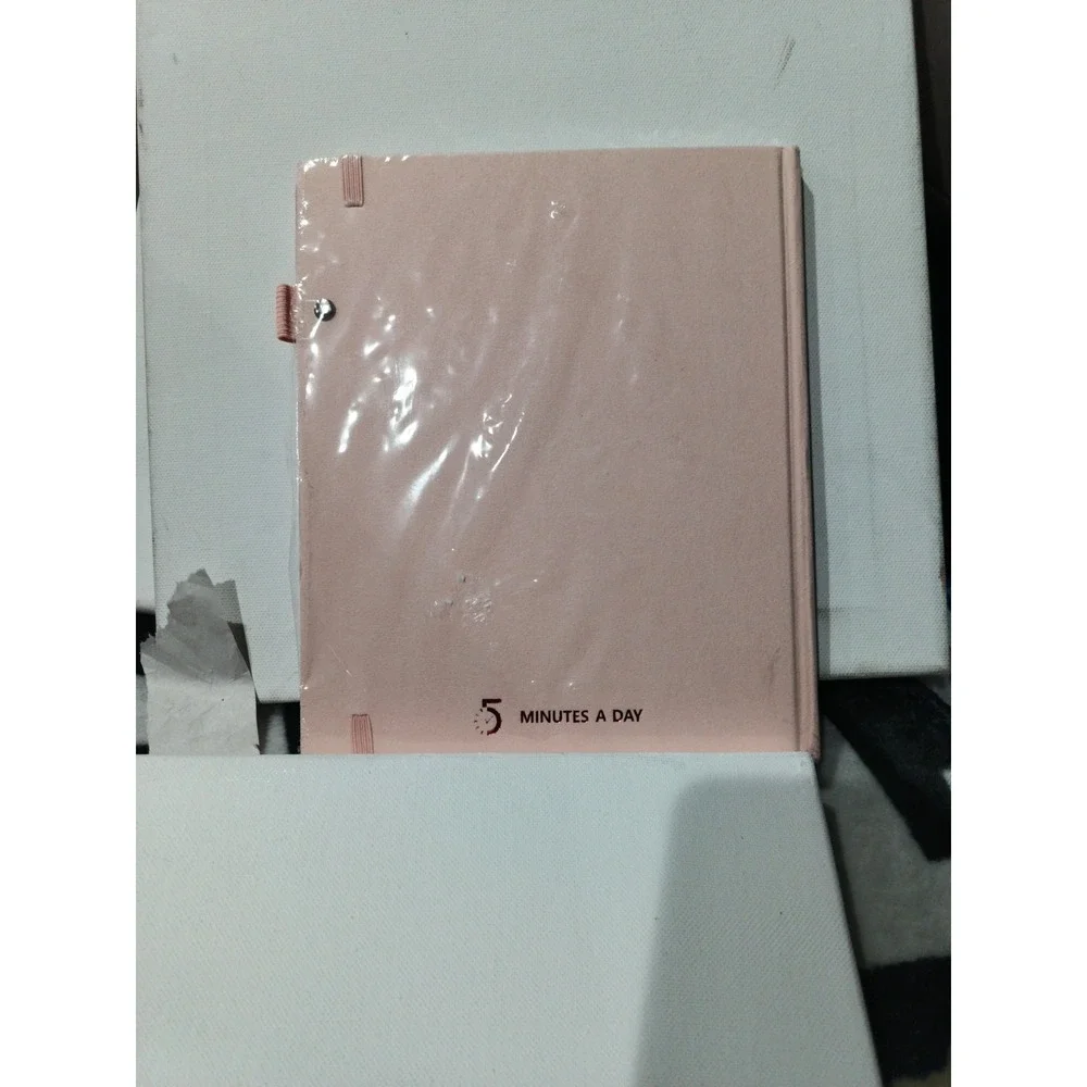KUNITSA Travel Journal Book Hardcover Linen Cover Pink NEW Adventure